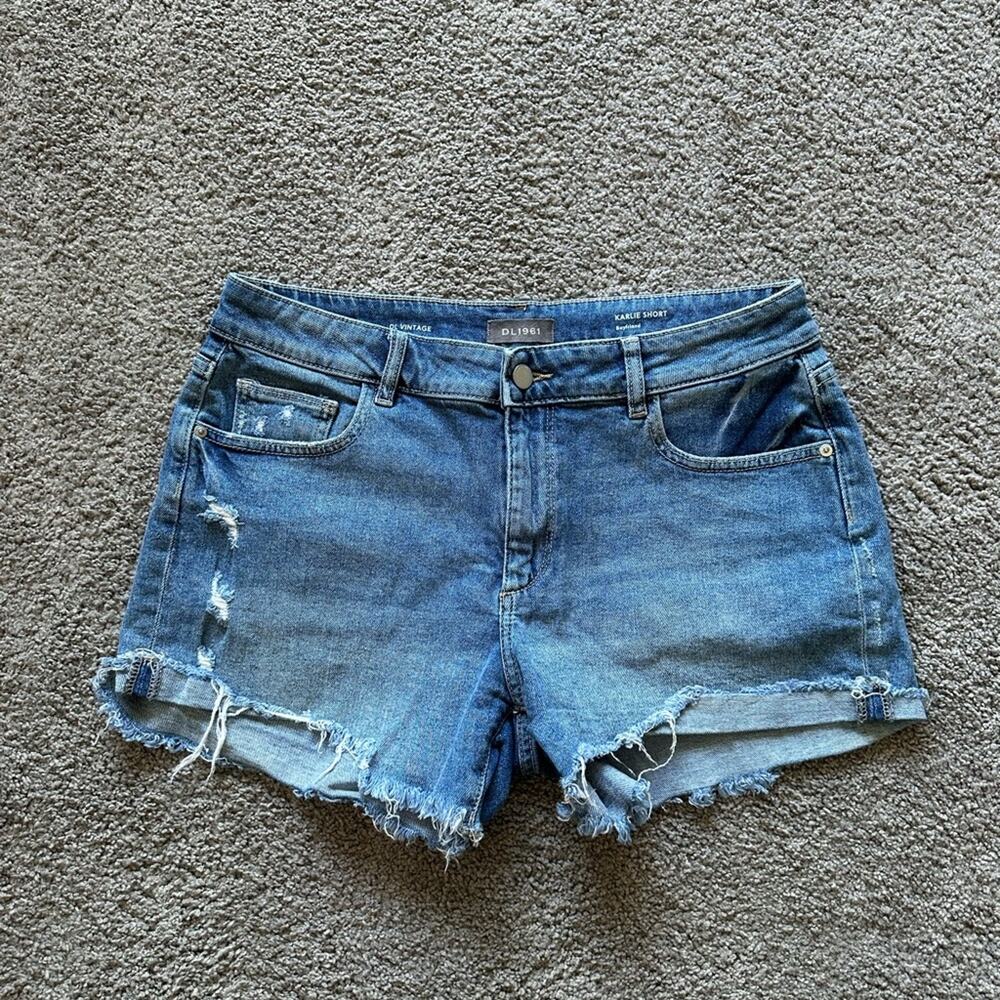 DL1961 Karlie Boyfriend Shorts